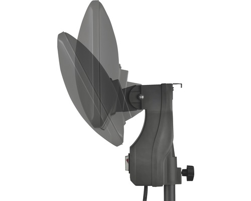 Satellitenantenne mit verstellbarem Winkel