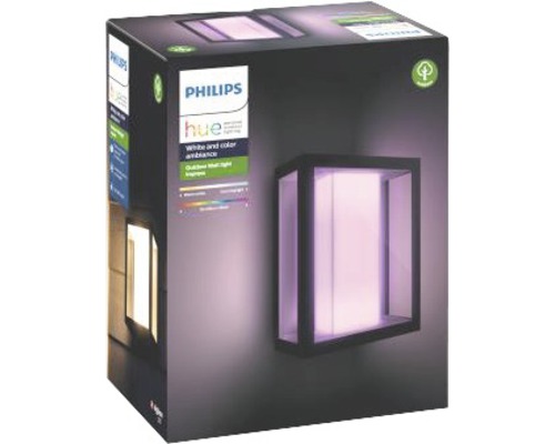 Emballage d''une applique murale extérieure Philips Hue White and Color Ambiance