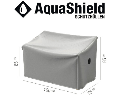 AquaShield Schutzhülle für Gartenmöbel mit den Maßen 160 x 85 x 75 cm
