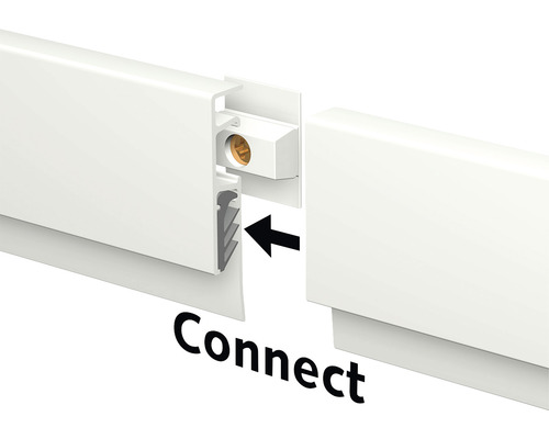 Pièce de raccordement pour profilés de joint de porte