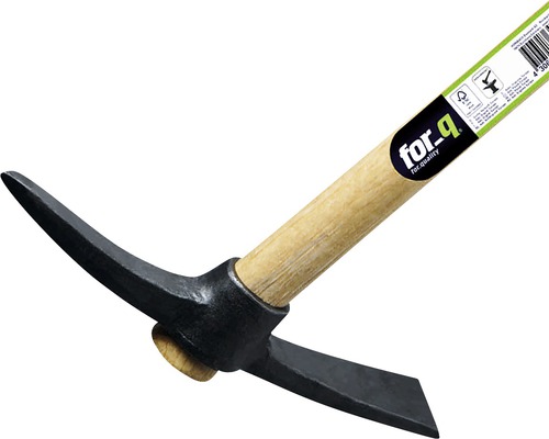 Spitzhacke mit Holzgriff