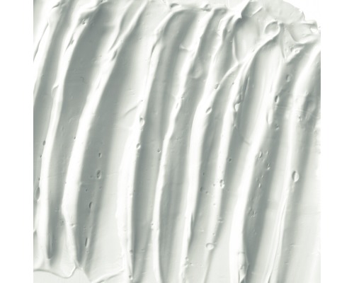 Nahaufnahme einer aufgetragenen, pastösen Masse