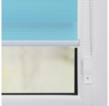Store jour/nuit Lichtblick sans perçage bleu turquoise 45x150 cm avec support à clipser-thumb-3