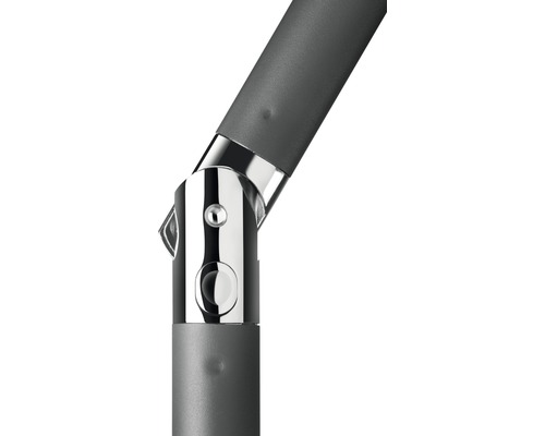 Gros plan d''une articulation de parasol en métal et plastique