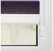 Lichtblick Doppelrollo ohne Bohren violett-lila-weiß 45x150 cm inkl. Klemmträger-thumb-5