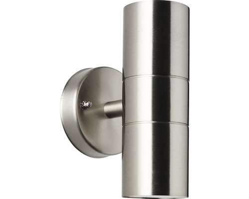 Wandleuchte aus Metall mit zwei Lampen