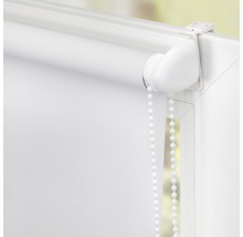 Store à clipser Lichtblick sans vissage renne blanc 100x150 cm, supports de serrage compris-thumb-1