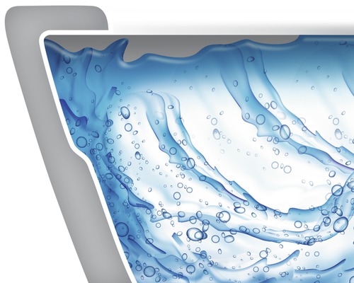 Eau dans un récipient