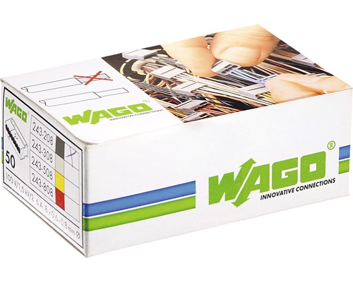 Boîte de bornes de connexion Wago