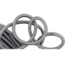 Graues Gummiseil im Detail