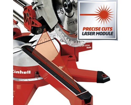 Scie à onglet Einhell avec laser