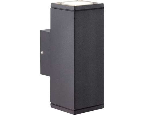 Schwarze Außenwandleuchte