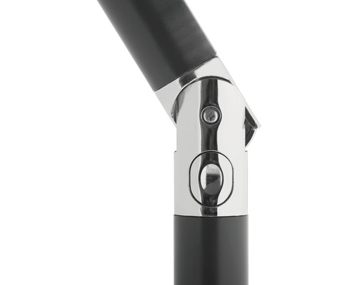 Detailaufnahme eines Verbindungsstücks mit Schraube