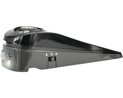 Butoir de porte gris avec fonction d''alarme