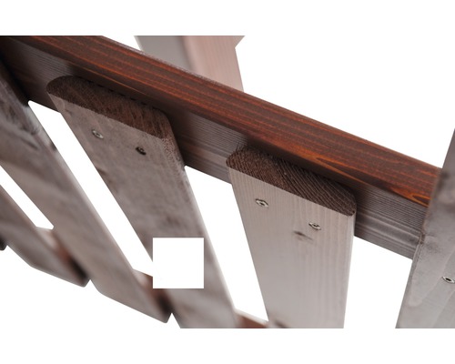 Holzpergola Detailansicht