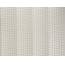 Store banne à bras articulé SOLUNA Trend 2,5x2 tissu dessin J202 châssis argent anodisé avec manivelle-thumb-1