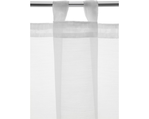 Rideau avec suspension à boucles