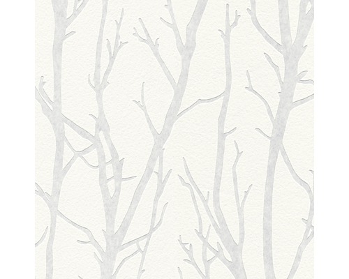 Papier peint intissé 3211-14 pouvant être peint noueux Papier peint avec motif d''arbres