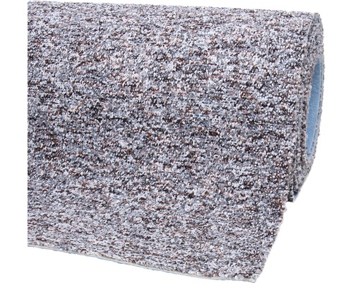 Moquette bouclée Safia gris-marron FB49 largeur 500 cm (au mètre)