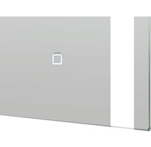 Miroir LED Silver Boulevard IP 24 (protégé contre les projections d’eau) 60x100 cm