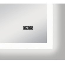 LED Badspiegel Silver Venus IP 24 (spritzwassergeschützt) 140x70 cm