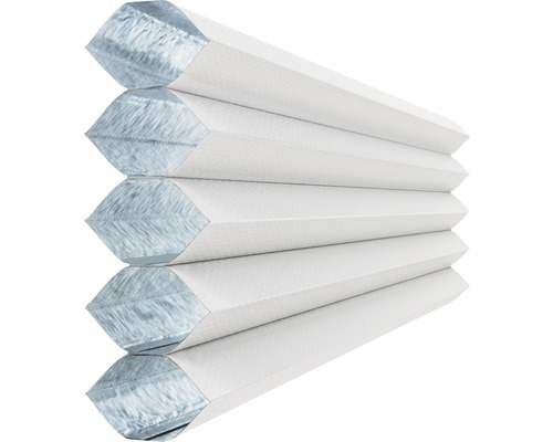 Store plissé avec structure en nid d''abeilles pour fenêtre