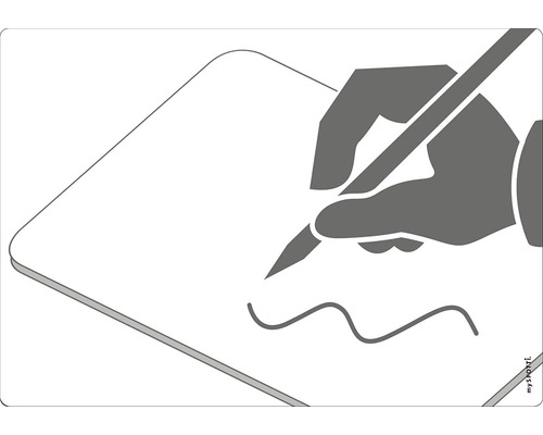 Symbol: Schreiben mit Stift auf Papier