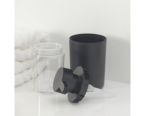 Distributeur de savon ouvert avec pompe