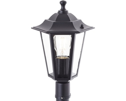 Lanterne pour montage sur mât avec ampoule