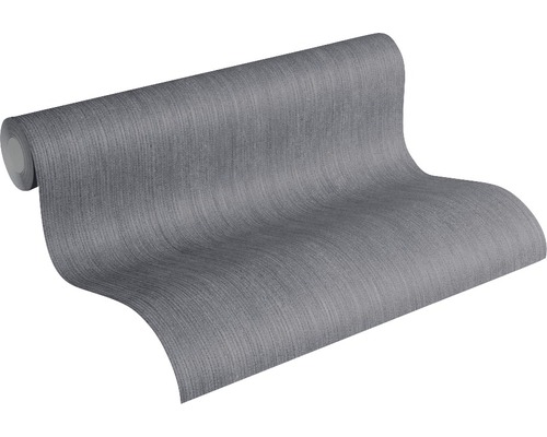 Rolle graue Vliestapete mit feiner Struktur