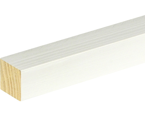 Latte en bois, blanc