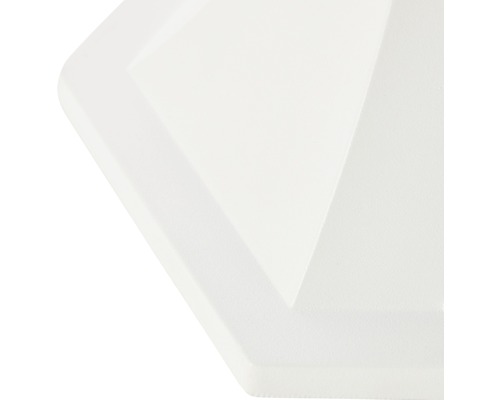 Detailansicht eines Produkts mit geometrischen Formen und abgerundeten Kanten