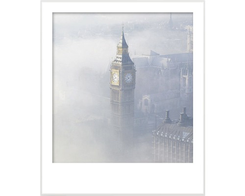 Dekoratives Bild mit Big Ben im Nebel