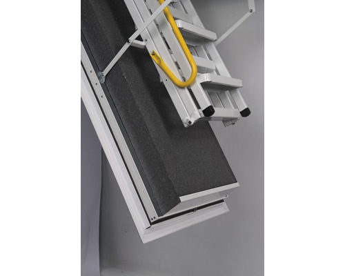Escalier de grenier avec main courante en aluminium