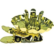 Bougeoir de sapin de Noël en métal avec clip pour fixation à un sapin de Noël