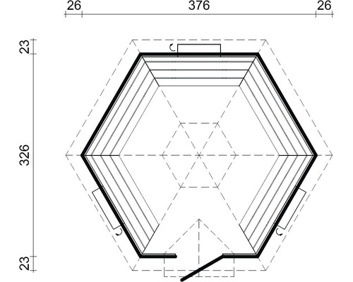 Plan d''un abri de jardin avec dimensions