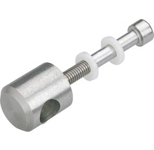 Befestigungselement aus Metall mit Gewinde und Unterlegscheiben