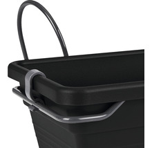 Kit de jardinière elho, plastique, 30x19x16 cm, noir