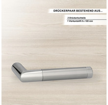 Türdrücker aus Metall