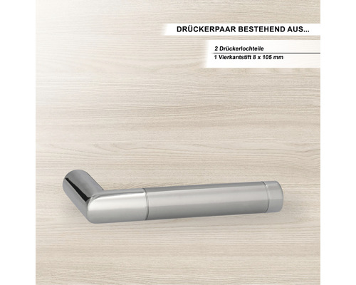 Türdrücker aus Metall