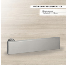 Türdrücker aus Edelstahl