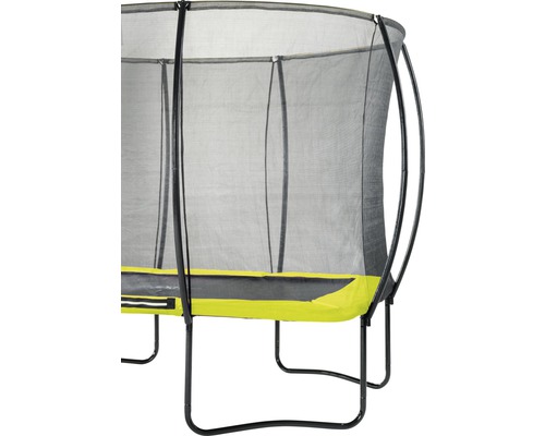 Trampoline avec filet de sécurité