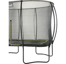 Trampoline de jardin rectangulaire avec filet de sécurité