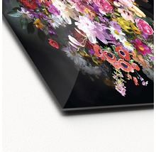 Glasbild Blumenstrauß I 20x20 cm GLA1937