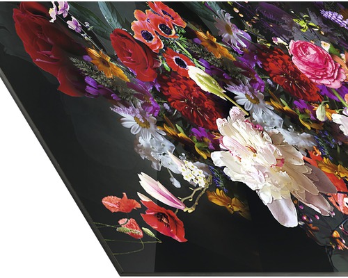 Panneau décoratif avec motif floral