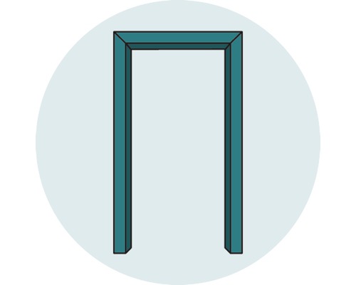 Illustration d''encadrement de porte