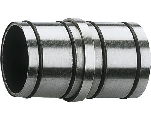 Rohrverbinder aus Metall mit Dichtungsringen