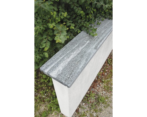 FLAIRSTONE Mauerabdeckplatte Gneis Arctic grau 115 x 27 x 3 cm