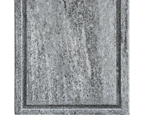 Fliese mit Steinstruktur und Rahmen