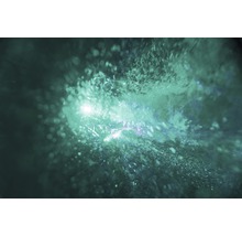 Image abstraite avec effets de lumière et formes floues